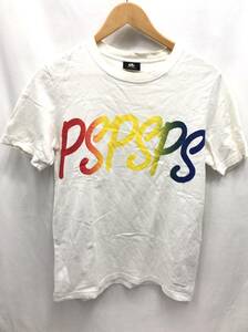 Paul smith ポールスミス 半袖Tシャツ ホワイト系 プリント サイズS メンズ 24052202