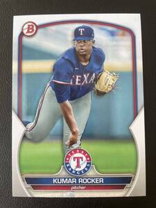 Topps Bowman 2023 MEGA BOX #BP-39 KUMAR ROCKER クマー・ロッカー Texas Rangers テキサス・レンジャーズ