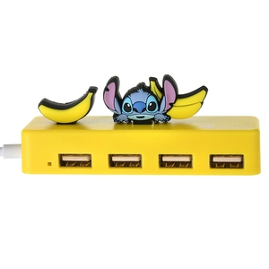 スティッチ USBハブ 4ポート LOTS OF BANANAS 定価以下　売切れ品　ディズニー