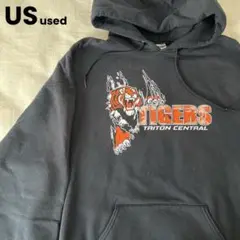 US古着　TORITON CENTRAL TIGERS パーカー　フーディー