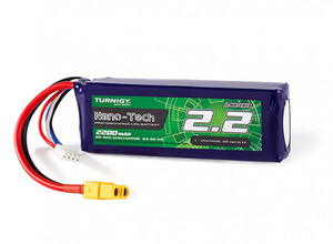 新品◆ nano-tech 2200mAh 3セル 11.1V 25C-50C リポ バッテリー XT60 (型番192943)