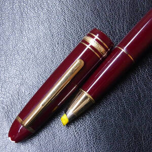 ◎マーカー Montblanc Meisterstuck No166 ボルドー モンブラン 