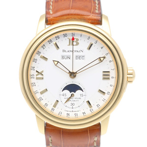 ブランパン レマン 腕時計 時計 18金 K18イエローゴールド B2763 1418 A53 自動巻き メンズ 1年保証 Blancpain 中古