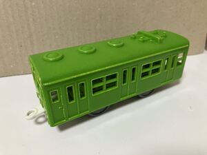 【プラレール】101系山手線 電動プラ電車 ウグイス 通勤電車 103系 後尾車