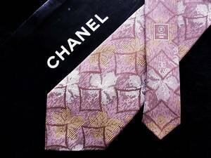 ★☆*:.*:K1721美品 シャネル【CHANEL】【葉】ネクタイ★