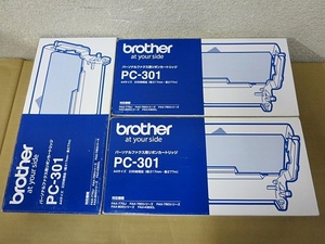 S3781 未使用 3個セット brother ブラザー PC-301 パーソナルファクス用リボンカートリッジ FAX用リボンカートリッジ