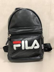 【質屋 尾張屋商店 東京】FILA フィラ リュック 黒