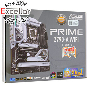 【中古】ASUS製 ATXマザーボード PRIME Z790-A WIFI-CSM LGA1700 元箱あり [管理:1050020423]