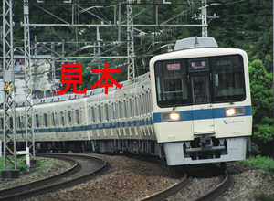 鉄道写真、645ネガデータ、157673590006、8000形（8064F）、小田急電鉄、玉川学園前〜鶴川、2009.08.14、（4591×3362）