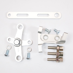 Gear swivel set incl. adjuster block -BGM Pro made by JPP aluminium CNC- Lambretta LI LIS SX TV ランブレッタ ギアスイベルキット