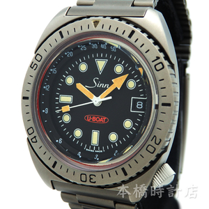 【中古】ジン　SINN　U-BOAT　ユーボート　8820　チタン製　箱付　OH済み