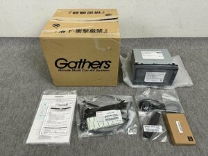 未使用 ホンダ 純正 Gathers ギャザズ VXM-225Ci 7インチ メモリーナビ コード付 CD FM Bluetooth 08A40-PL0-K20-01 (J4587)