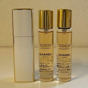 B4J834◆ シャネル CHANEL ココ マドモアゼル ツィスト＆スプレイ オードゥパルファム EDP 香水 20ml×3本