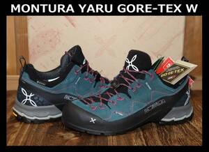 【未使用】 MONTURA ★ YARU GORE-TEX W ローカットシューズ (UK5.5/24-24.5cm) ★ モンチュラ トレッキングシューズ S3GA00W イタリア