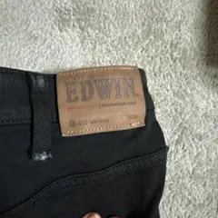 EDWIN デニムパンツ 403 黒