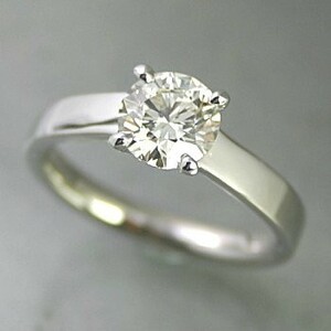 婚約指輪 安い エンゲージリング ダイヤモンド 0.5カラット プラチナ 鑑定書付 0.526ct Eカラー VS1クラス 3EXカット H&C CGL