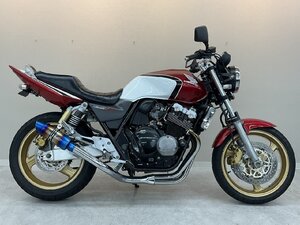 【送料キャンペーン中！】 現車確認可 CB400スーパーフォア　BC-NC39 車検残有 ローン可 HONDA ホンダ 車体 400cc 動画有 福岡発