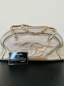 美品CHANEL チェーンショルダーバッグ ラグジュアリーライン　ショルダー マトラッセ　レザー バッグ