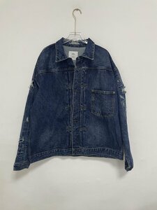 MADNESS X N.HOOLYWOOD N.ハリウッド DENIM JACKET jacket デニムジャケット（メンズ）希少 中古 Mサイズ