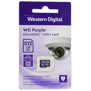 WESTERN DIGITAL microSDXCメモリーカード WDD512G1P0C 512GB [管理:1000021393]