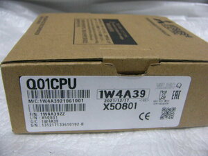 ★新品★ 三菱 PLC Q01CPU 2021年12月製 CPU装置 (即送可)