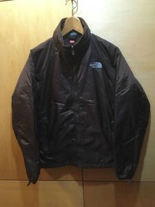 THE NORTH FACE ノースフェイス フルジップ ポリエステル ナイロン ジャケット レディース M 茶 ブラウン ライナー