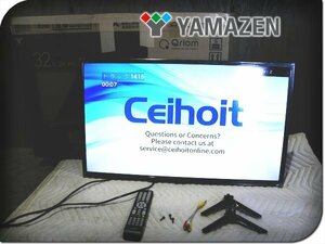 ■展示品■YAMAZEN/山善■Qriom/キュリオム■32V型■ハイビジョン液晶テレビ■LED直下型バックライト■2024年製■QRT-32W2K■kdn2416k