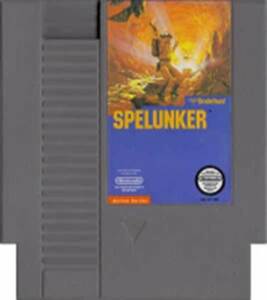 ★送料無料★北米版★ ファミコン スペランカー Spelunker NES