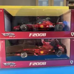 1/18 フェラーリF1 F2008 キミ・ライコネン　フェリペ・マッサ