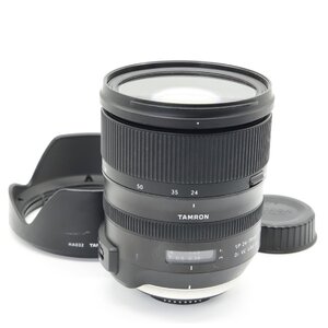 【並品】TAMRON 大口径標準ズームレンズ SP24-70mm F2.8 Di VC USD G2 ニコン用 フルサイズ対応 A032N