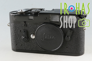 Leica Leitz M4 Repainted Black #54621T