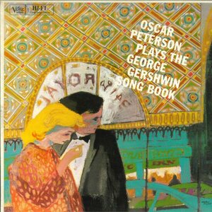 ★LP「オスカー・ピーターソン OSCAR PETERSON PLAYS GEORGE GERSHWIN SONG BOOK」US-PRESS MONO MGM T-VERVE SECOND RE-ISSUE 美品！