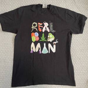 リアルバッドマン　REAL BAD MAN Tシャツ usa製 Lサイズ　ガンジャ　マリファナ　草