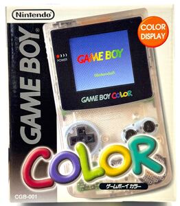 【新品未開封】任天堂 Nintendo GAME BOY ゲームボーイカラー クリア CGB-001