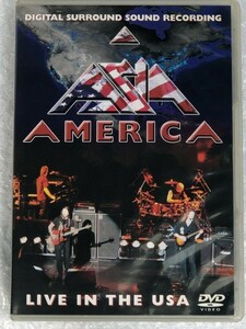 ★ 輸入盤 DVD / ASIA エイジア / AMERICA アメリカ - LIVE IN THE USA - / ライブ DVD / 0823880010354