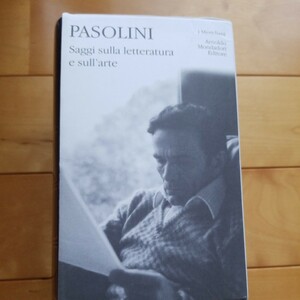 PASOLINI Saggi sulla letteratura e sull