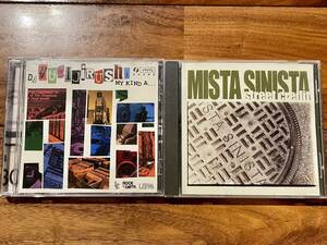 HIP HOP MixCD DJ YUKIJIRUSHI MISTA SINISTA 2枚セット ユーズド !!