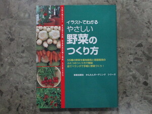 ★★　良好　送料込み　★★　イラストでわかる やさしい野菜のつくり方　新星出版社　かんたんガーデニング　シリーズ　★★
