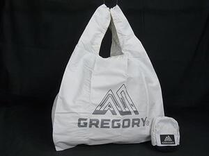 ■新品■未使用■ GREGORY グレゴリー 5973 EZ SHOPPER ナイロン エコバッグ ハンドバッグ トートバッグ ライトグレー系 BN1404