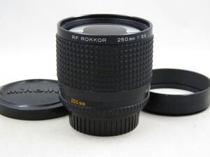 [21979V1]★実用品★MINOLTA RF ROKKOR 250mm F5.6