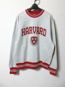 別注 希少 JOURNAL STANDARD ジャーナルスタンダード × HARVARD ハーバード大学 スウェット トレーナー M