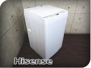 ■展示品■Hisense/ハイセンス/全自動電気洗濯機/標準洗濯容量7.0kg/立体シャワー水流/激流パルセーターV3/2024年製/HW-K70J/kdnn3423m