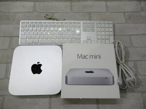 ▲08246 Ω 新TTPC 2022k 保証有 Apple A1347 Mac mini ( Late 2014 ) / 3GHz i7 / 16GB / Fusion Drive:1.12TB キーボード付 箱あり