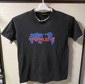  YAZAWA CLUB Special Privilege Tシャツ ブラック 