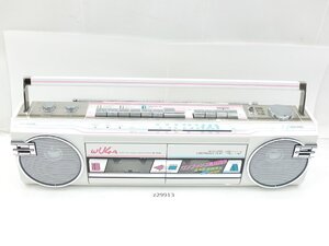 【z29913】SANYO サンヨー MR-WU4A ステレオラジオダブルカセット ラジカセ 昭和レトロ