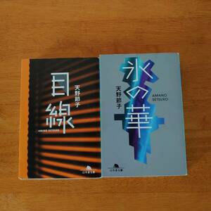 天野節子 氷の華 / 目線 2冊セット 幻冬舎文庫