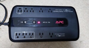 APC ES 750 BE750G-JP 無停電電源装置 ★ UPS 通電のみ ジャンク