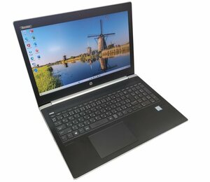 【すぐ使える!】HP Probook 450 G5 Core i5-7200U (2.5GHz) / 8GB / 新品SSD / W10p / Office2019