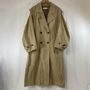 マウジー 4WAY GIMMICK LAYER TRENCH トレンチコート/ロングベスト/中綿キルティングジャケット ベージュ SIZE:2 コート コート 2 無地