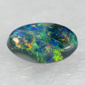 天然ブラックオパール/ルース/重さ0.23ct/サイズ縦5.3㎜ x横3.1㎜ x高2.3㎜/オーストラリア産/天然石/天然オパール